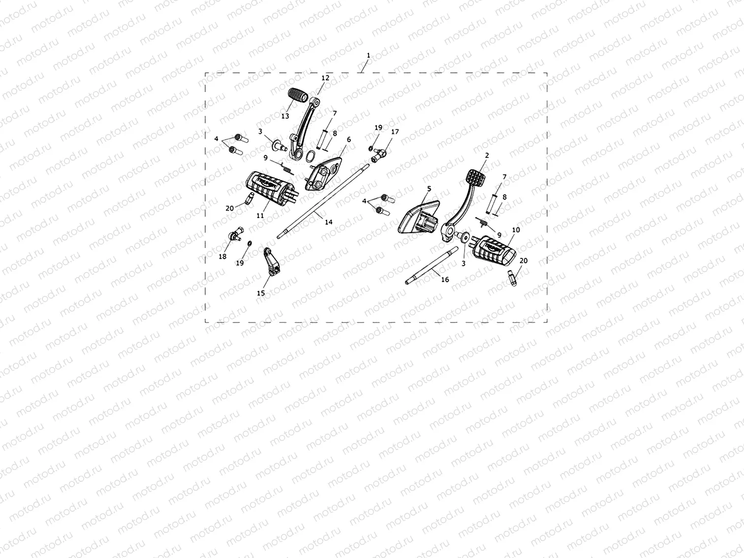 Forward Controls Kit