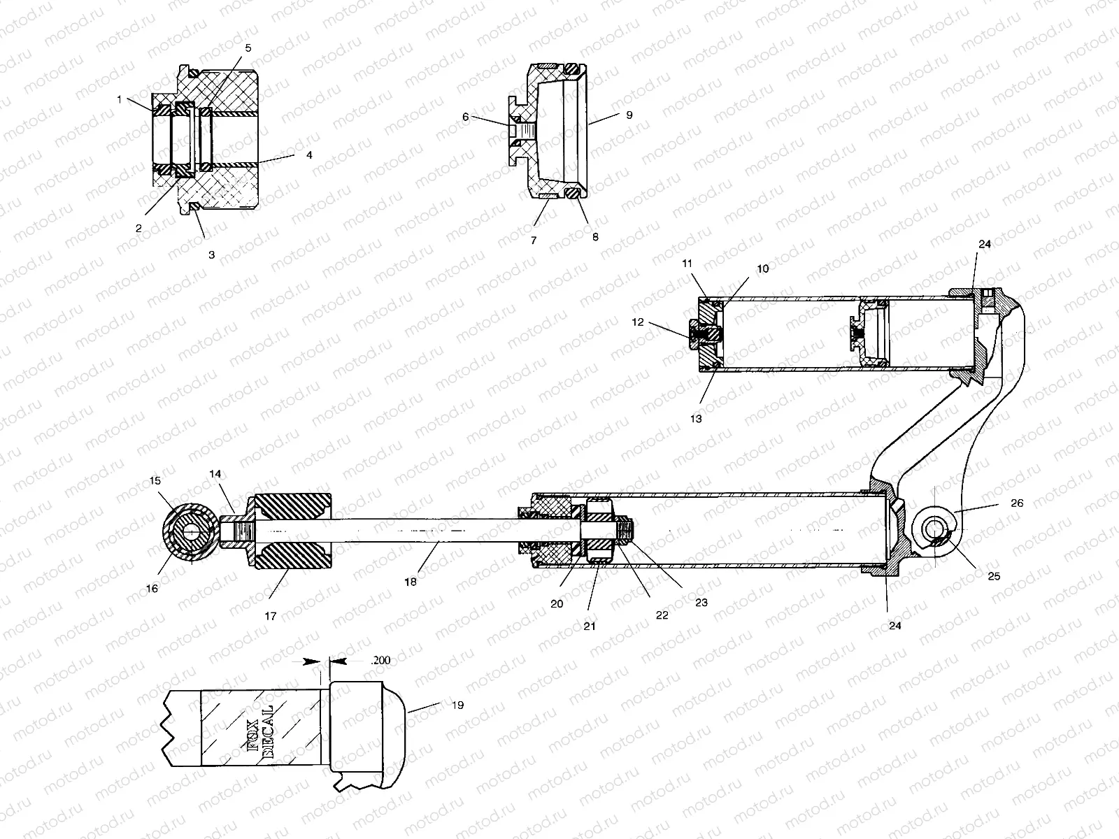 FOX SHOCK | FOX SHOCK, GAS, RESERVOIR - A99BG38CA (4949664966c013)