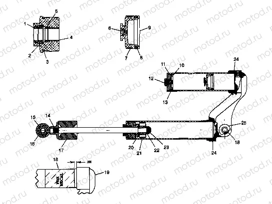 FOX SHOCK | FOX SHOCK, GAS, RESERVOIR - W98BC50A (4944994499c013)
