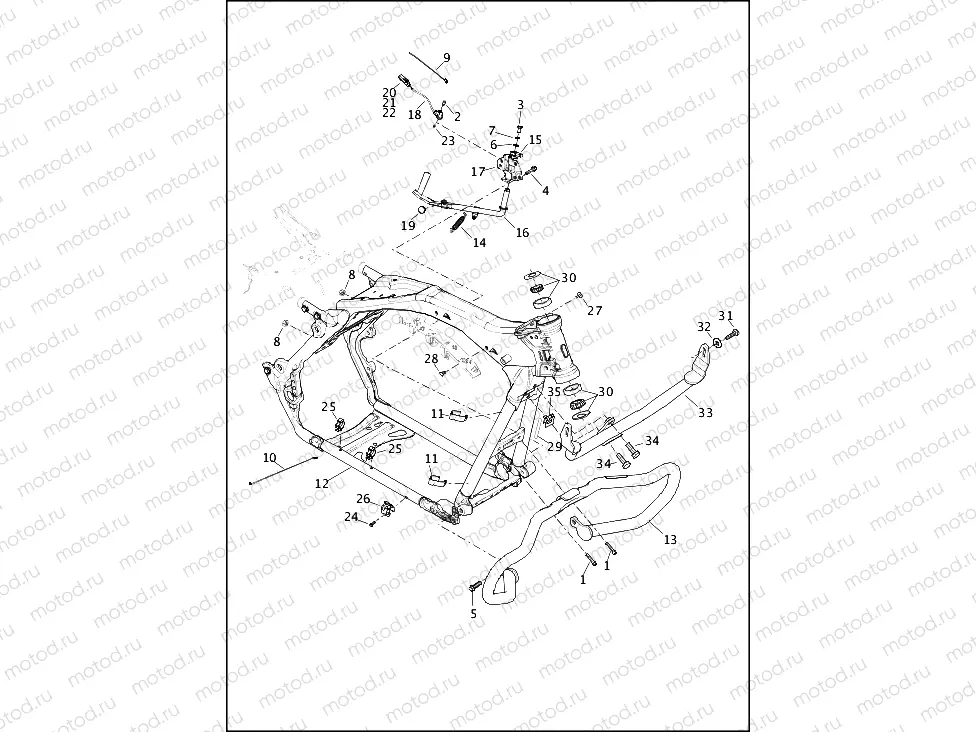FRAME AND JIFFY STAND