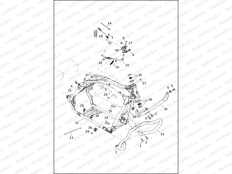FRAME AND JIFFY STAND