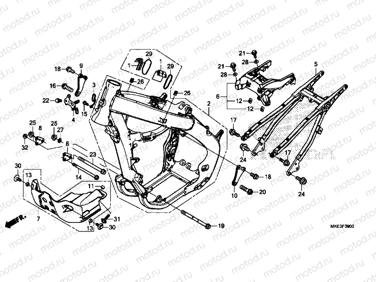 FRAME BODY