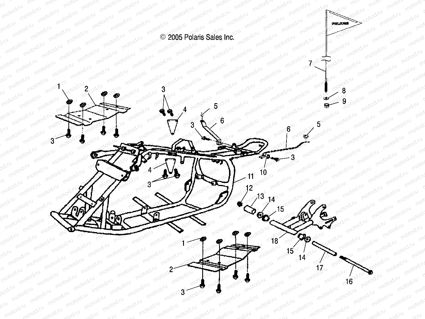 FRAME BODY - A05KA09CA/CB (4999202399920239B03) | FRAME BODY - A05KA09CA/CB (4999202399920239B03)