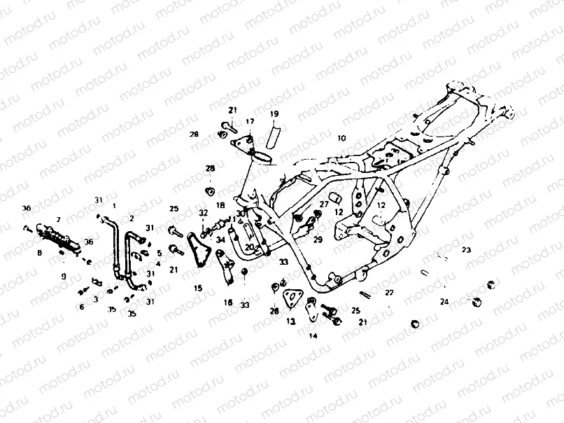 Frame body (FZ,FA,FB,F2B)