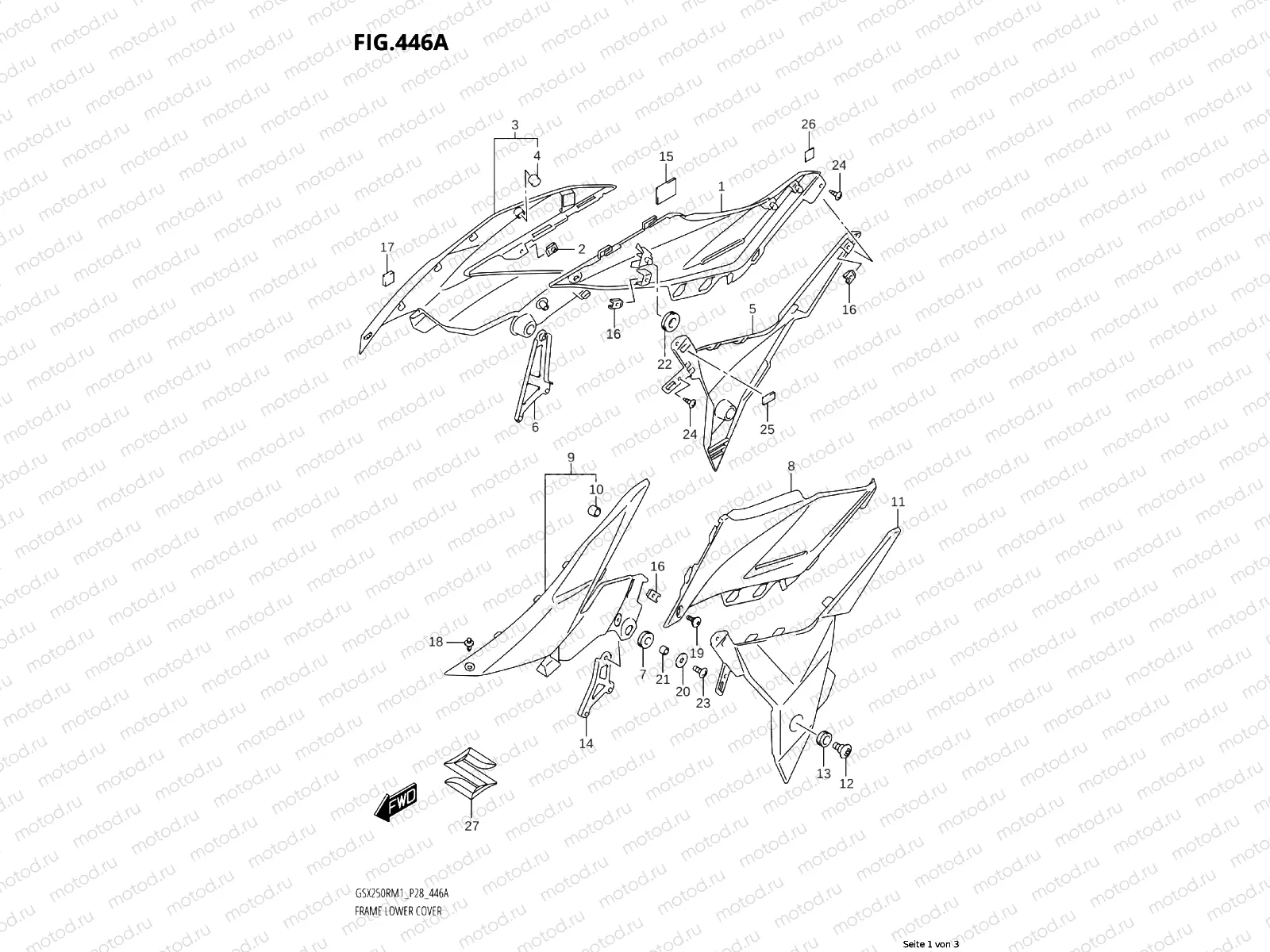 FRAME COVER BOTTOM
