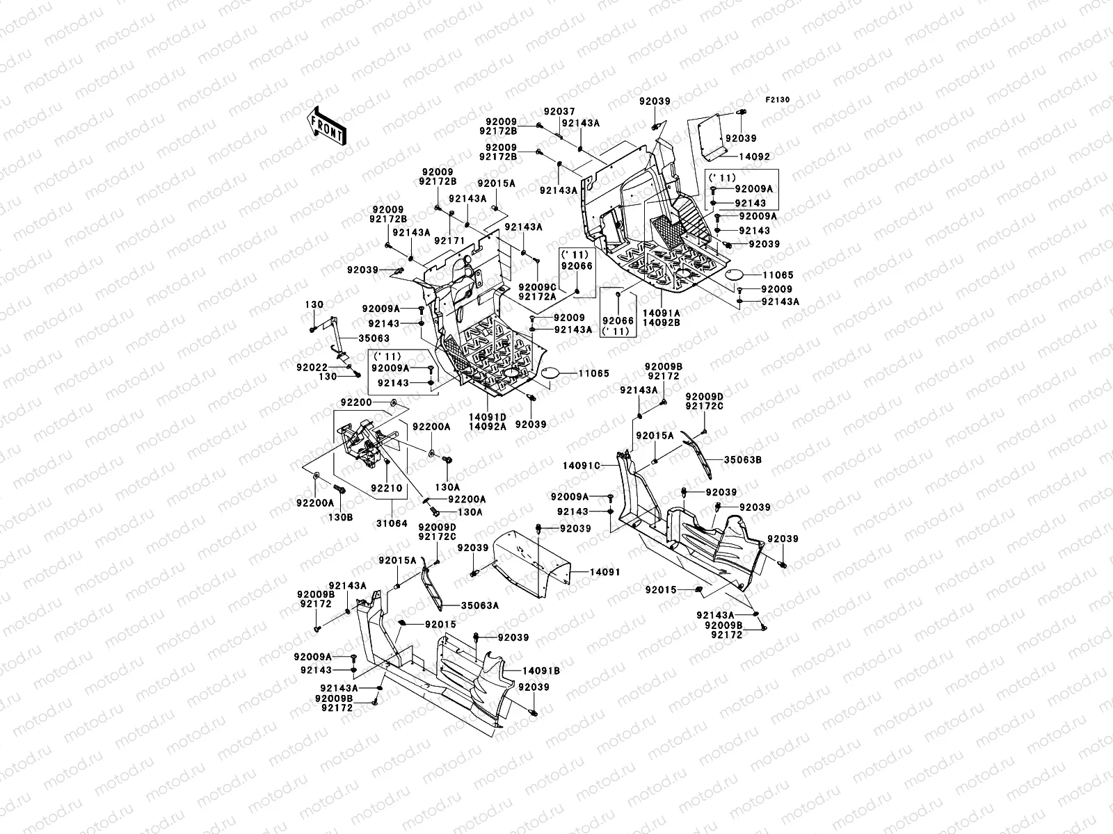 Frame Fittings(Front)