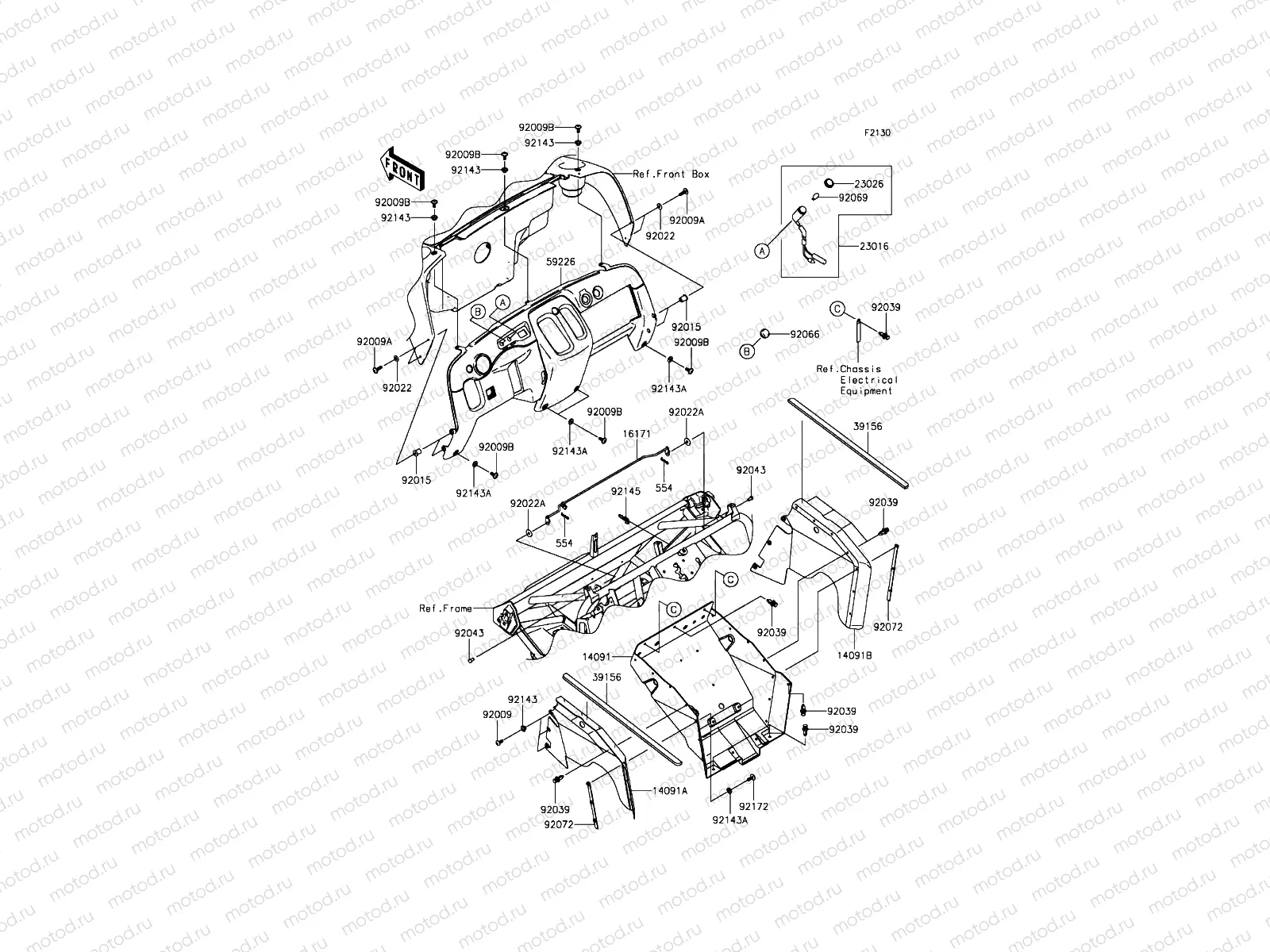 Frame Fittings(Front)