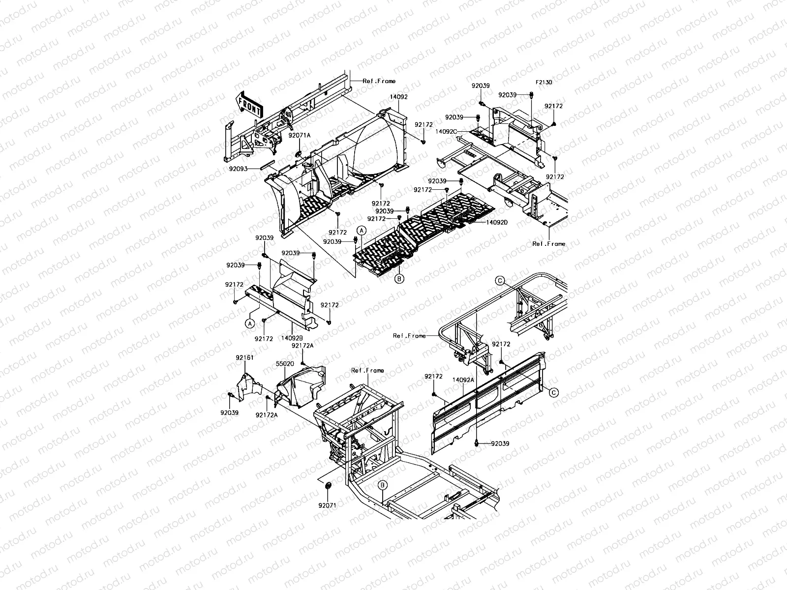 Frame Fittings(Front)