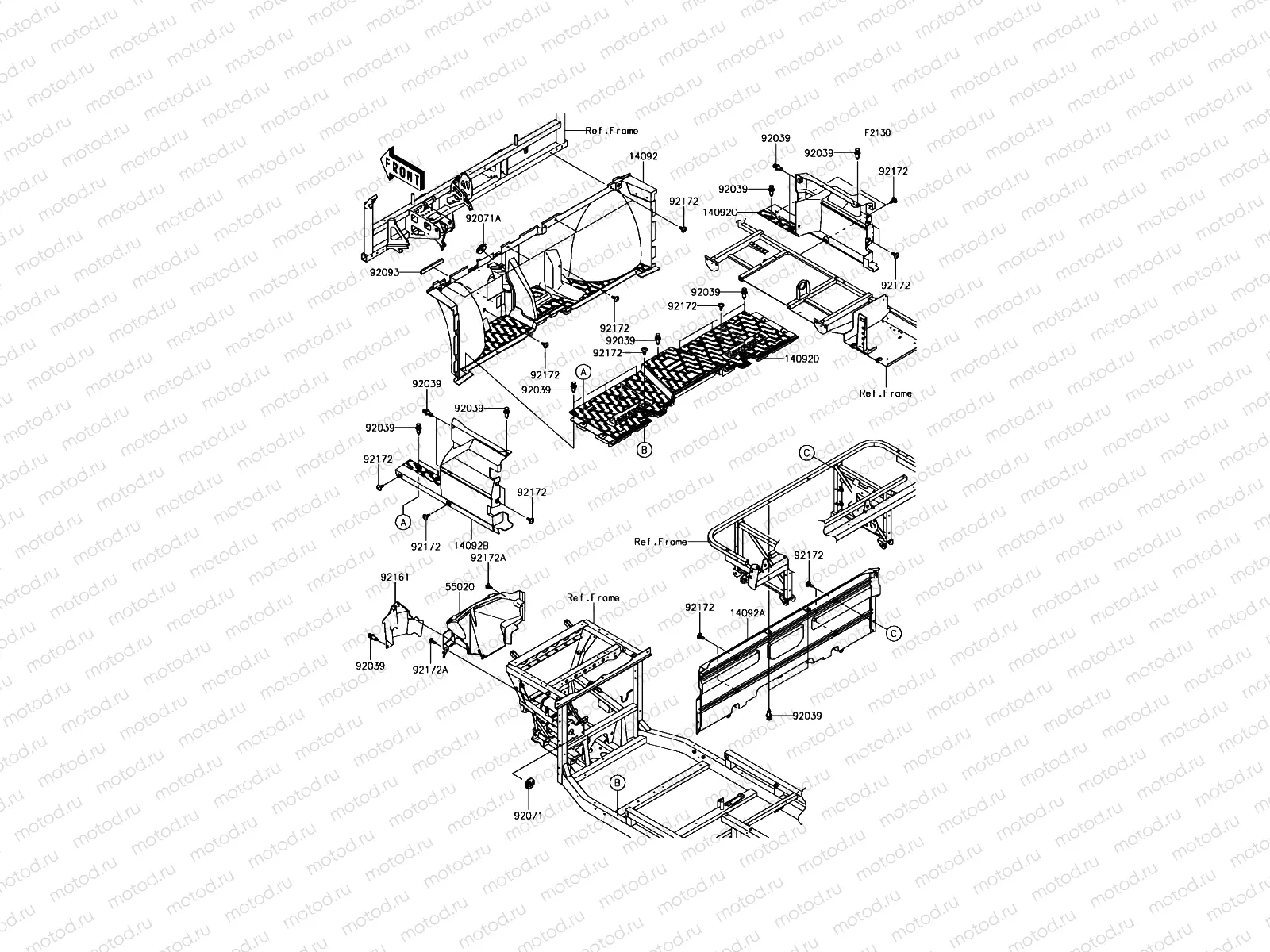 Frame Fittings(Front)