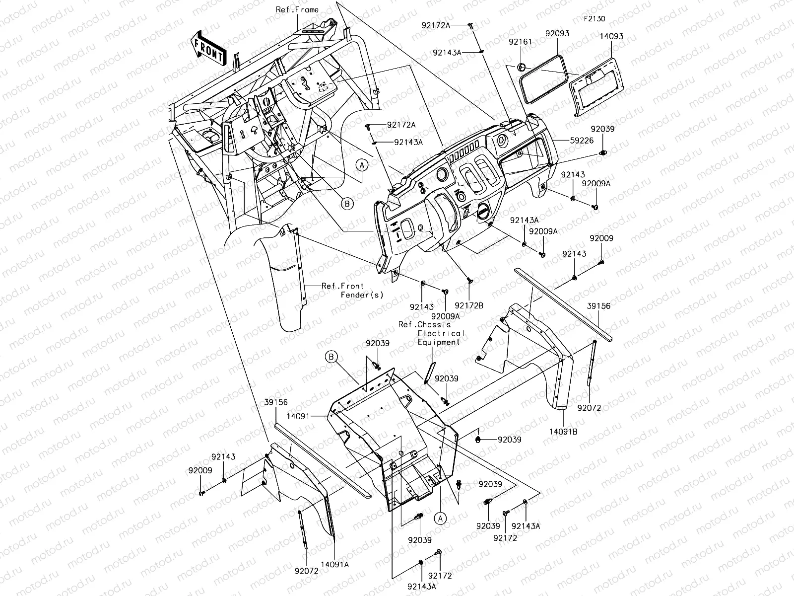 Frame Fittings(Front)