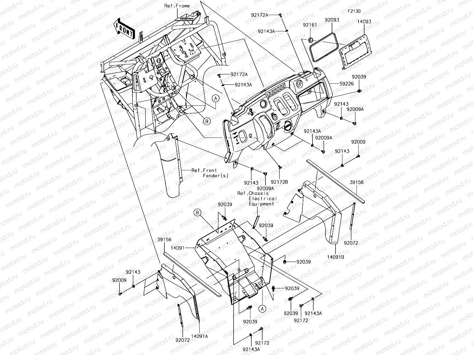 Frame Fittings(Front)