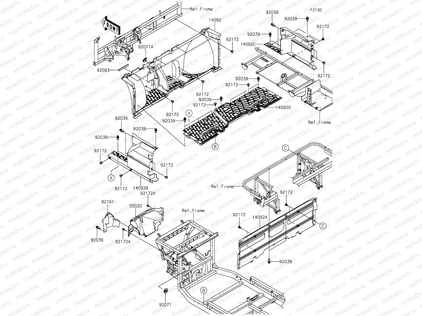 Frame Fittings(Front)