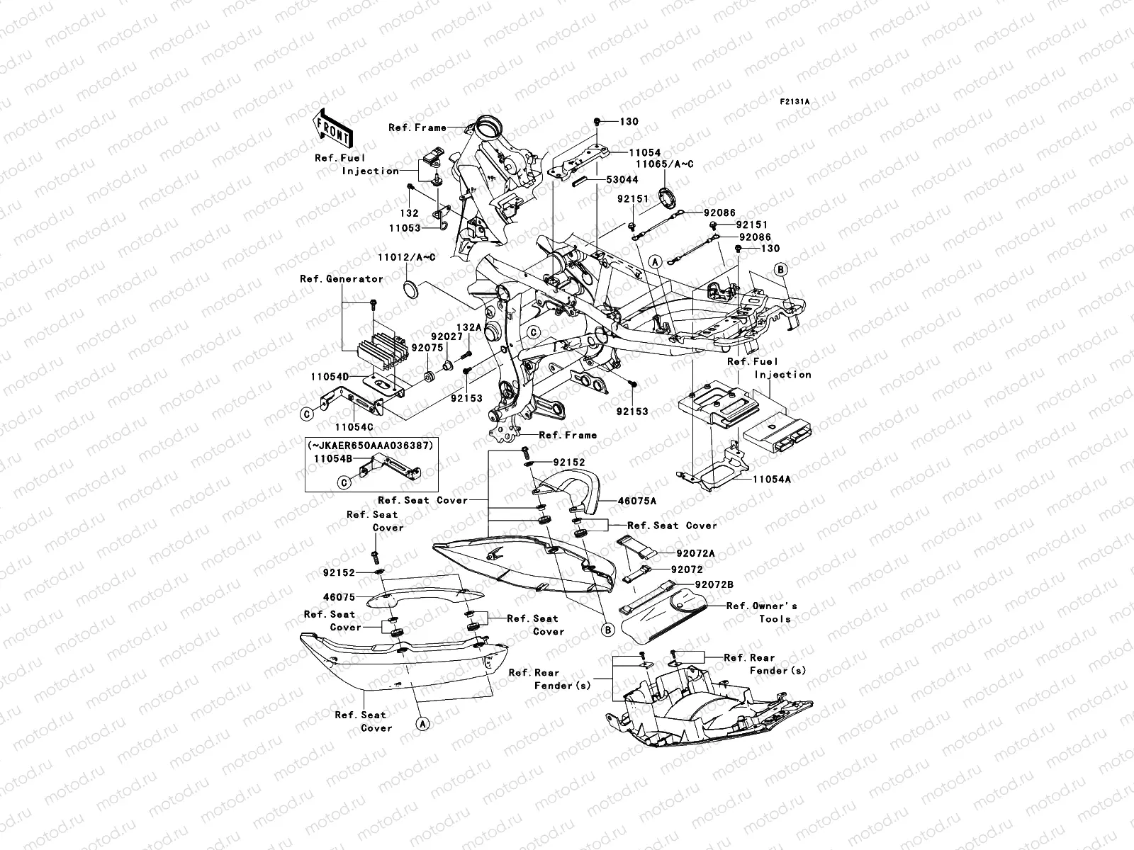 Frame Fittings(JKAER650AAA035083-)
