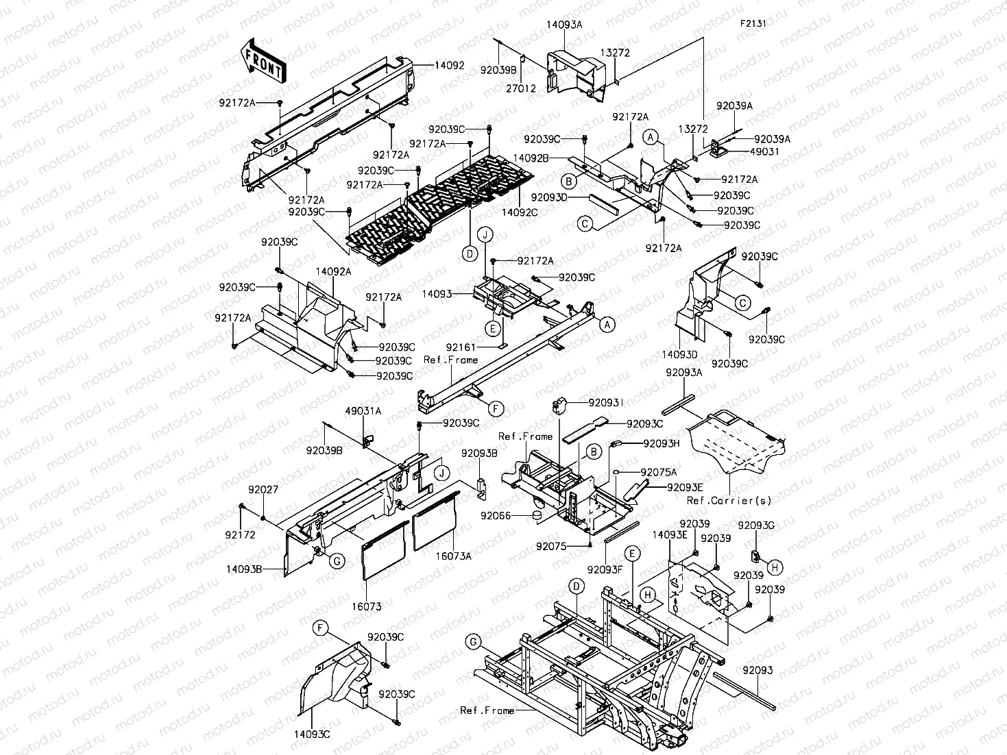 Frame Fittings(Rear)