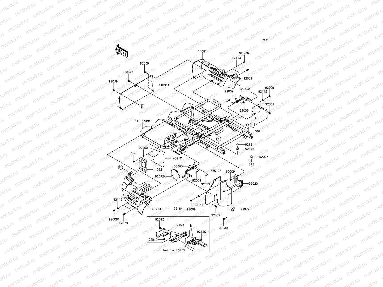 Frame Fittings(Rear)