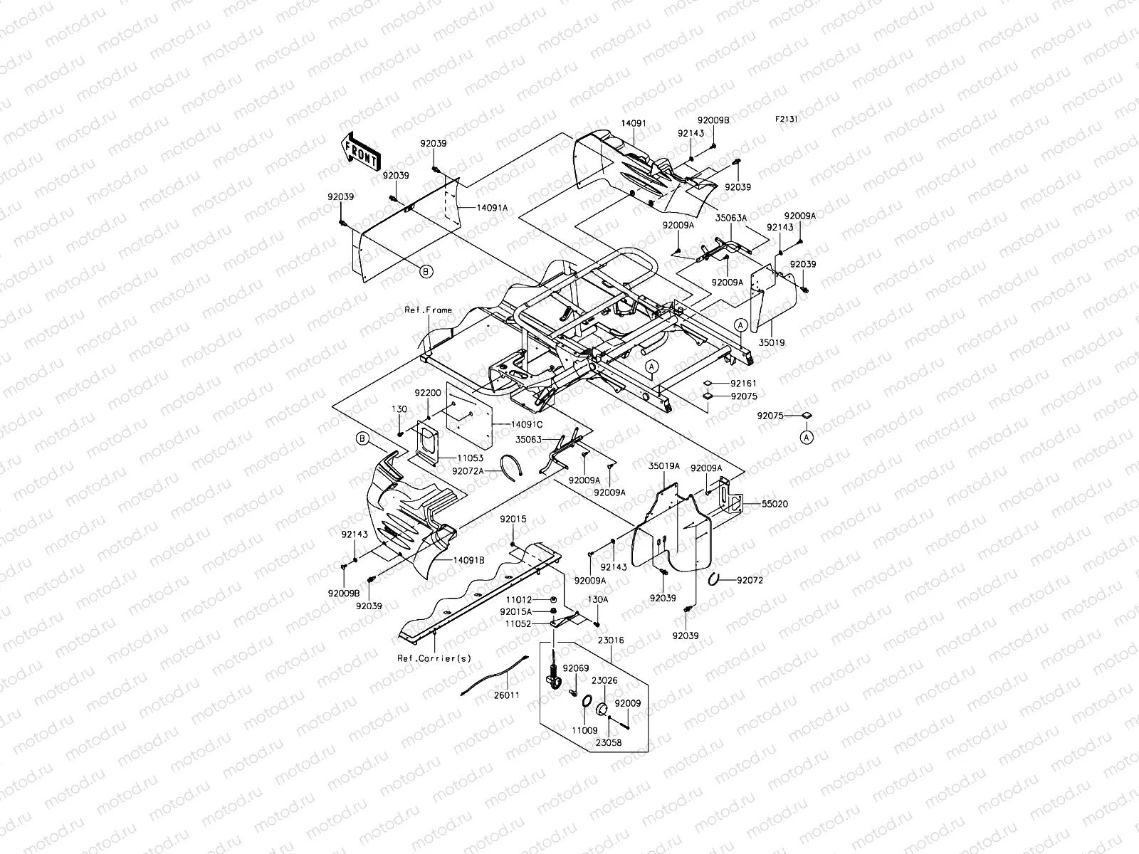 Frame Fittings(Rear)