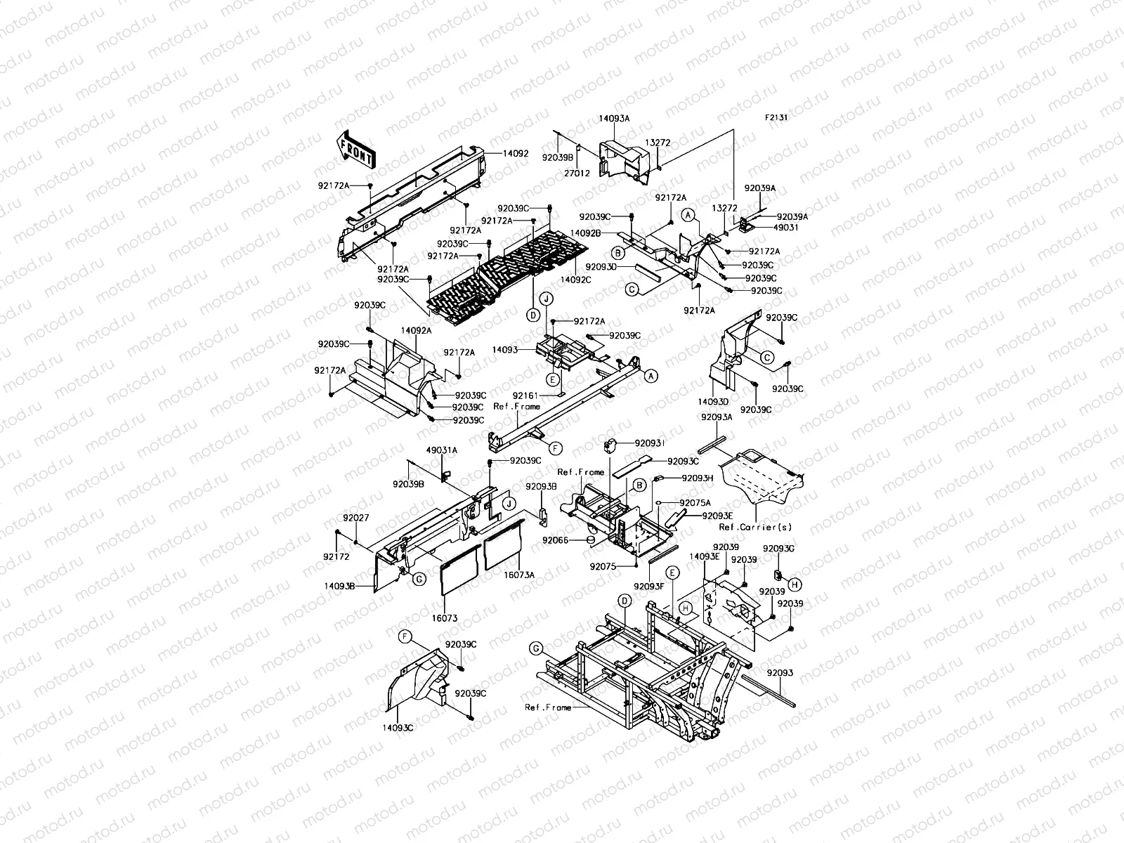 Frame Fittings(Rear)