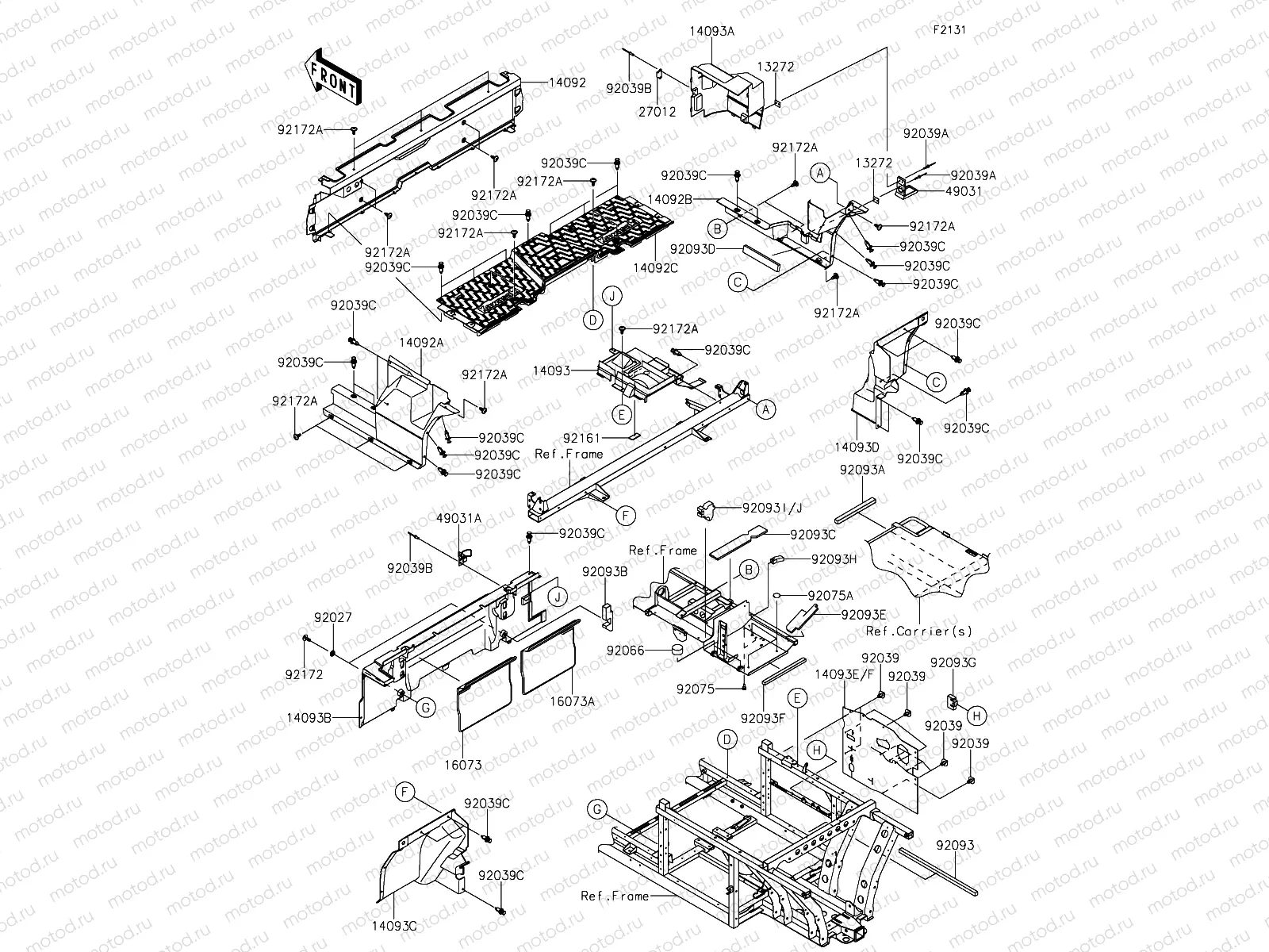 Frame Fittings(Rear)