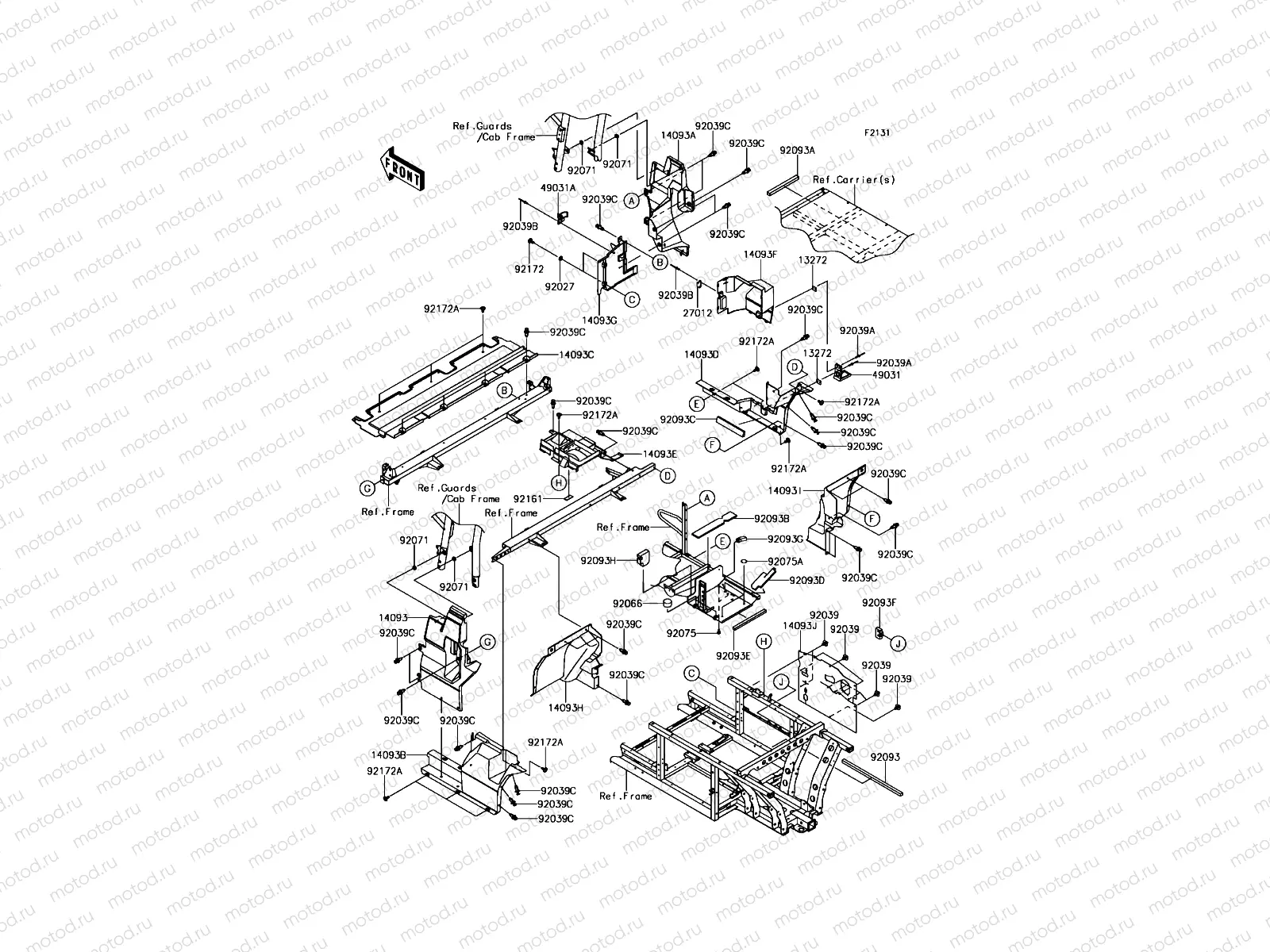 Frame Fittings(Rear)