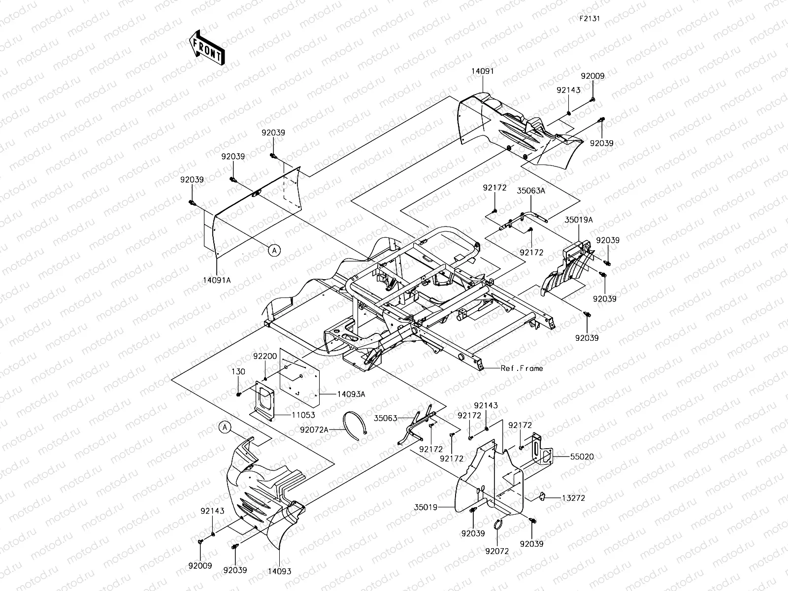 Frame Fittings(Rear)