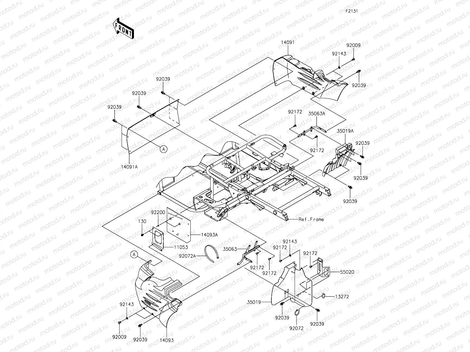 Frame Fittings(Rear)