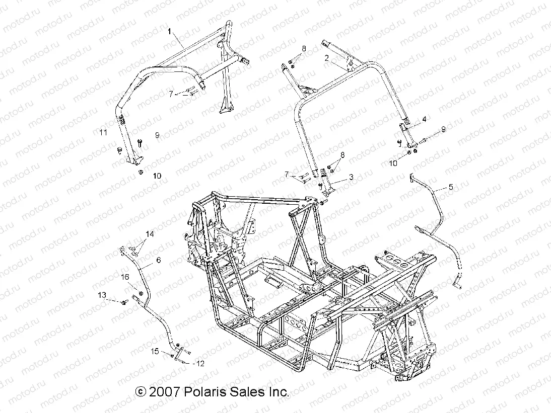 FRAME | FRAME, CAB - R08VH76AD/AG (49ATVCAB08VISTA)