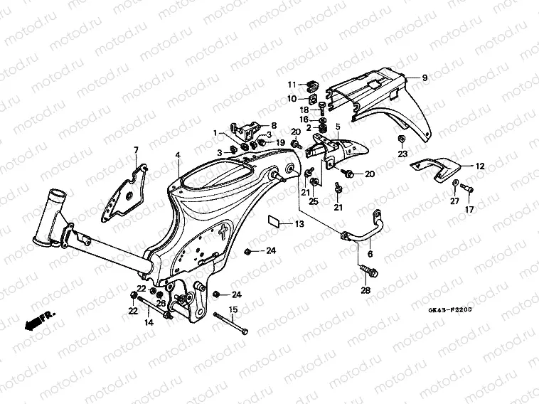 FRAME FRAME F-22 (C50DF / LAG / G / DG / SN)