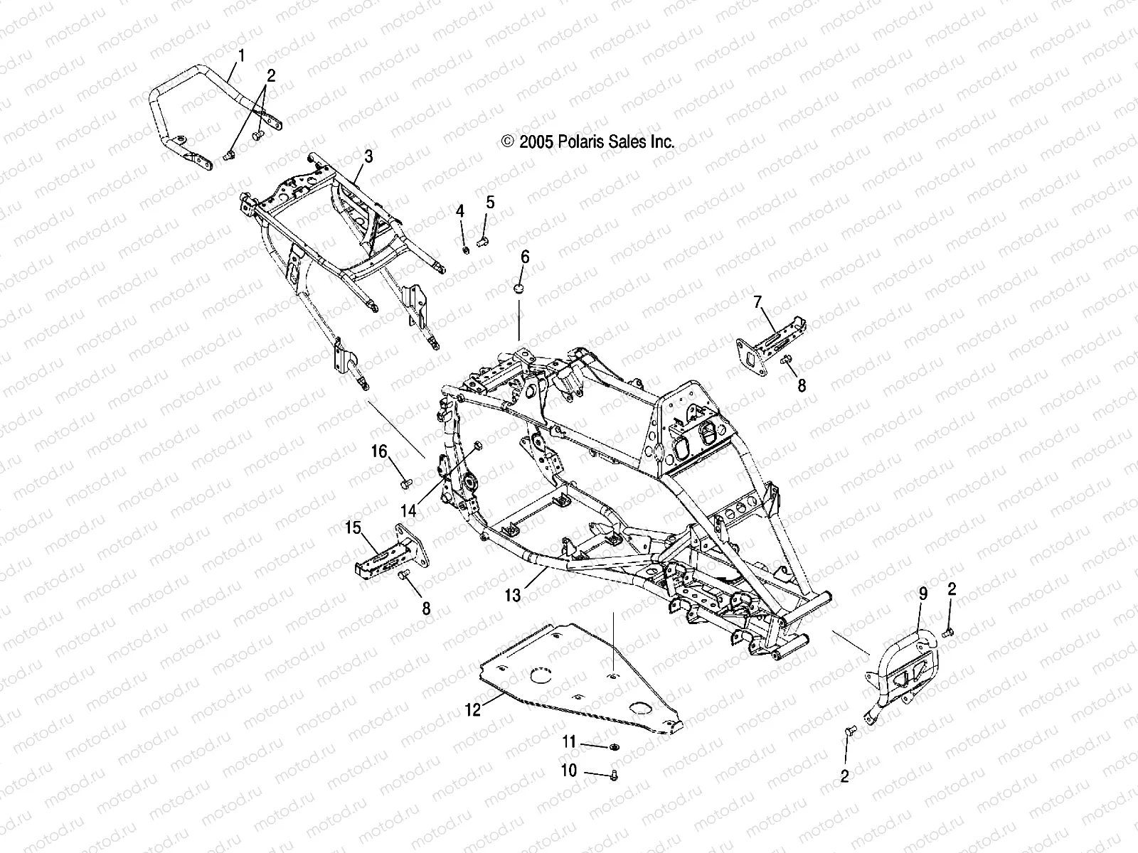 FRAME | FRAME, MAIN - A06GJ50AA/AB/AC (4999201849920184A03)