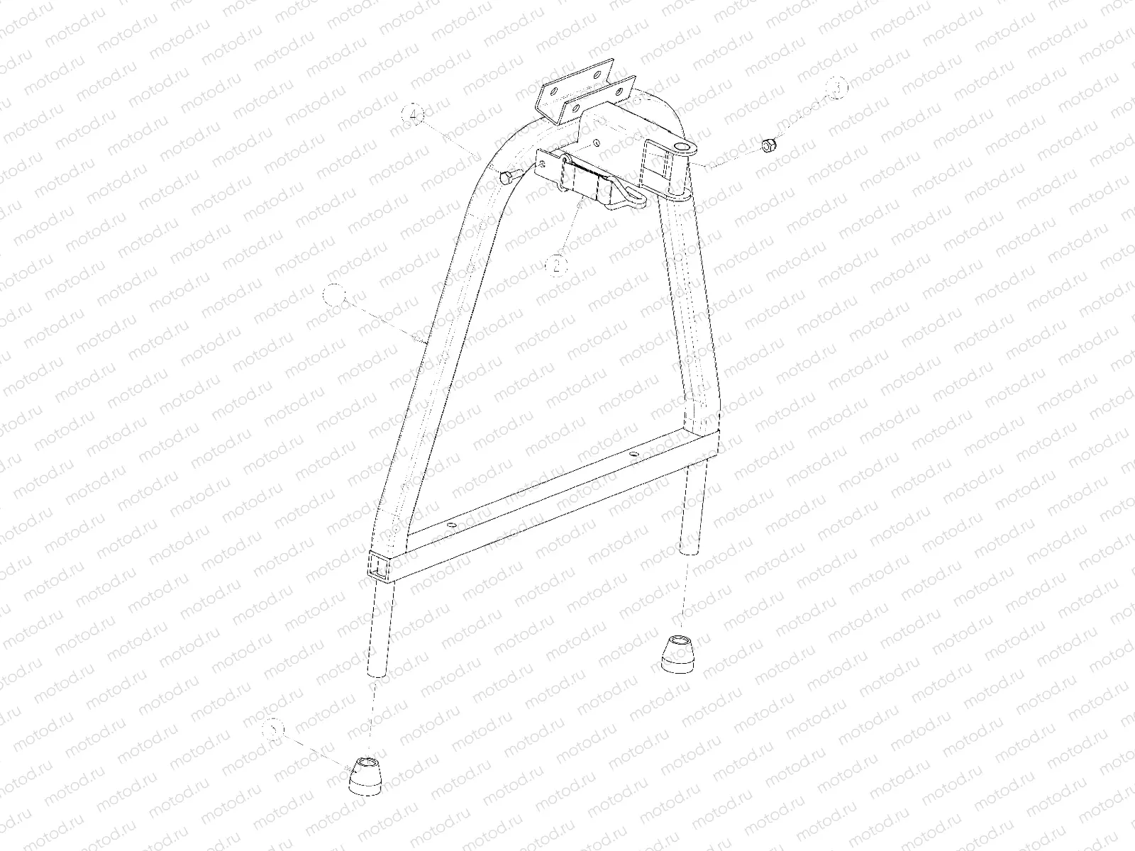 FRAME | FRAME, OPTIONS, FRAME MOUNT LINKSBACK - L12G2A/L12G4A/L12G6A (49GEMOPTIONS11LINKSBACKE6)