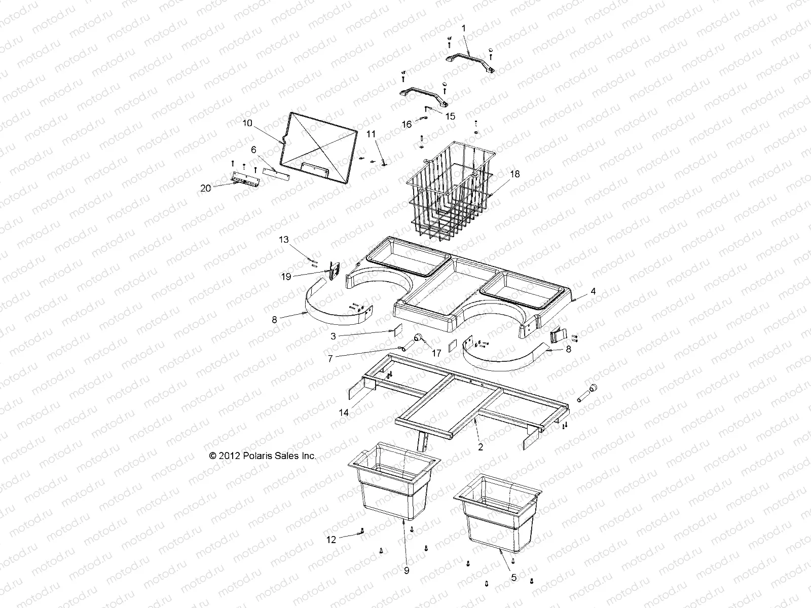 FRAME | FRAME, OPTIONS, UPPER FRAME LINKSBACK - e2/e4/e6 (49GEMOPTIONS11LINKSBACKE2)