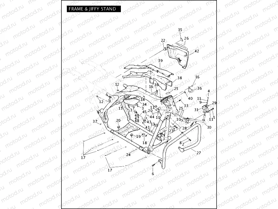 FRAME & JIFFY STAND (2 OF 2)
