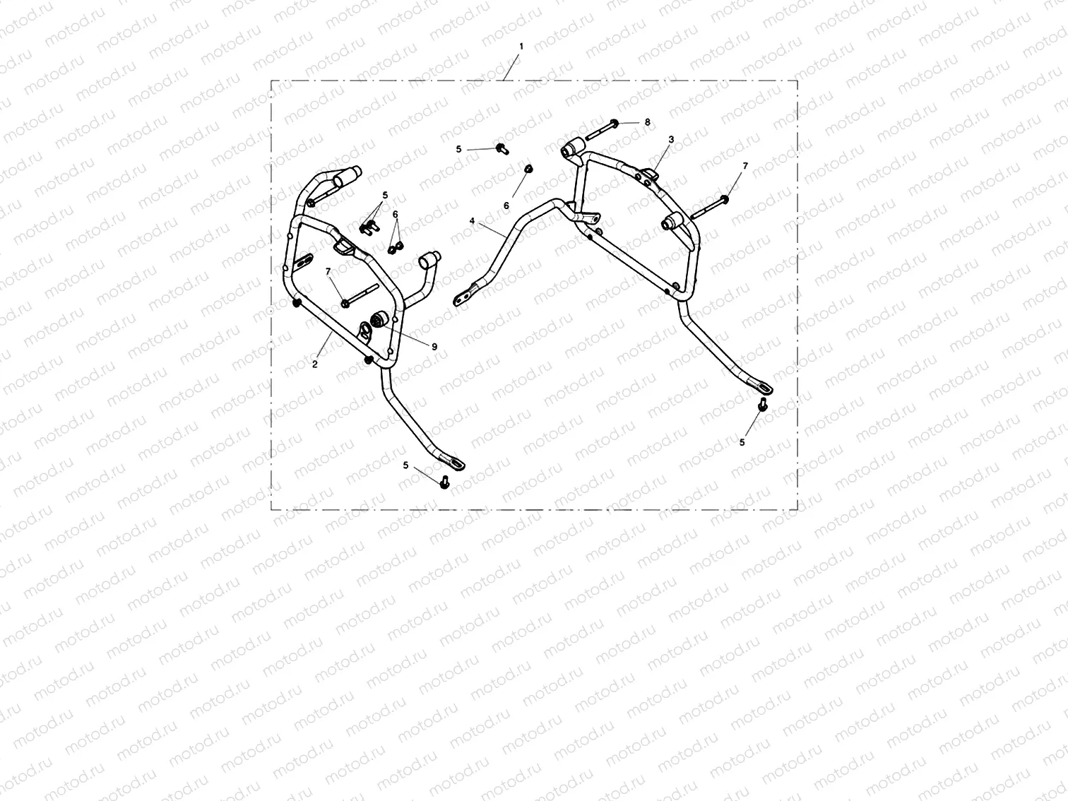 Frame Kit, Panniers (Trekker)