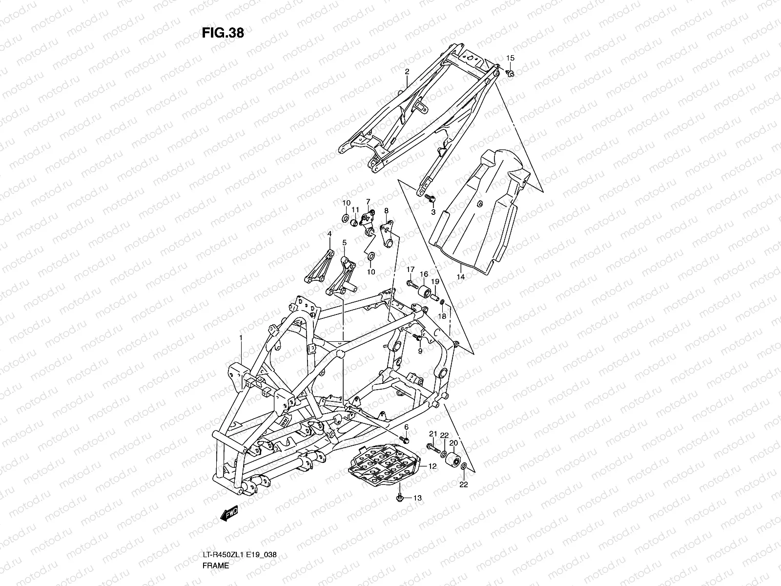 FRAME (LT-R450ZL1 E19)