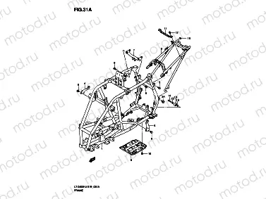 FRAME (MODEL K5/K6/K7)