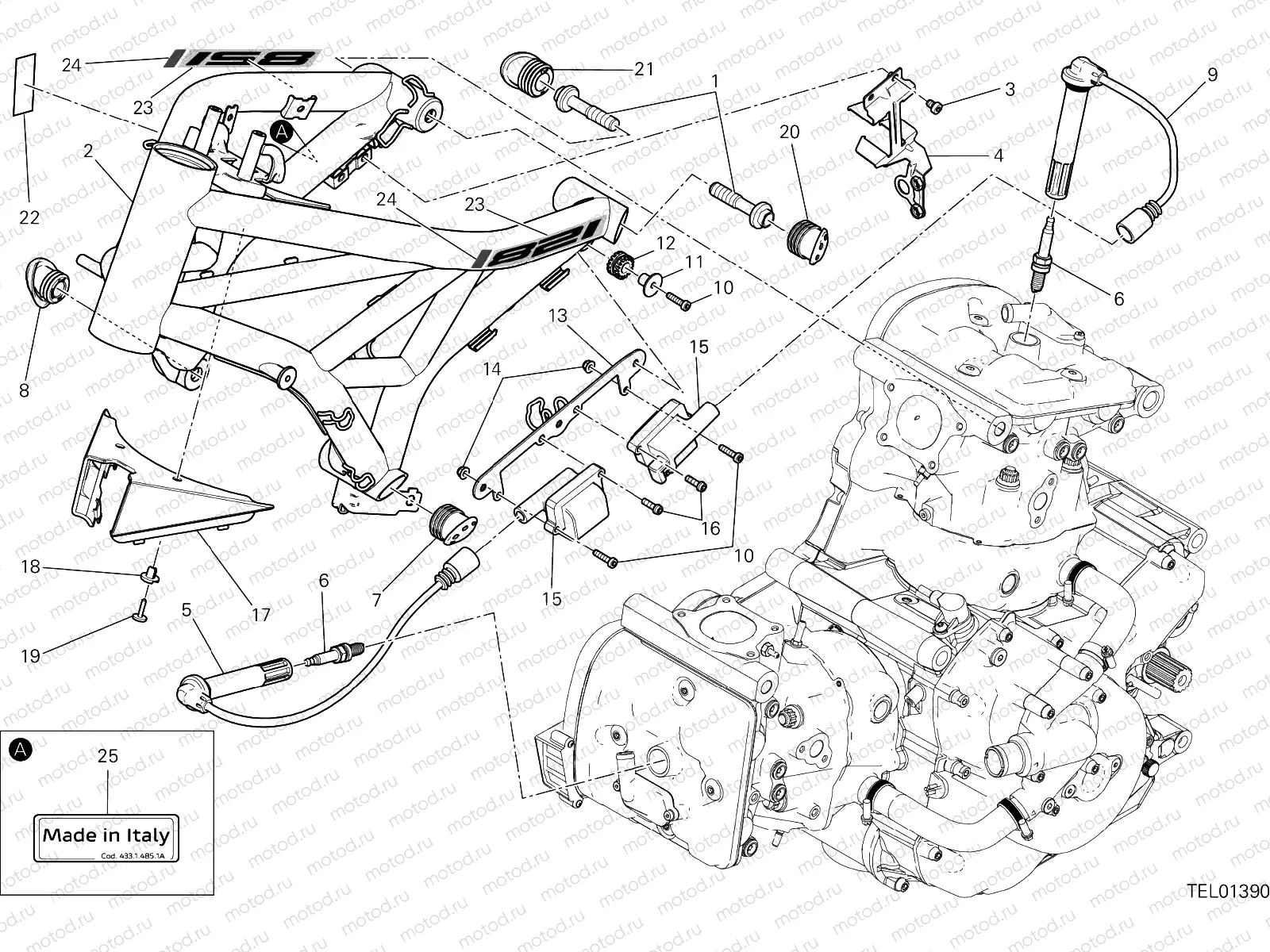 FRAME [MOD:M821STEA;XST:ROK]