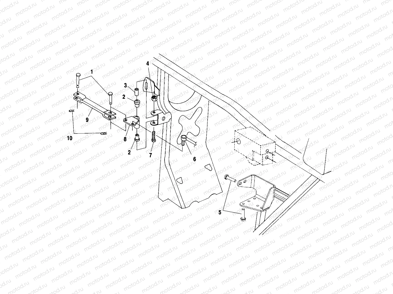 FRAME MOUNTING - A00CH33AC (4959905990C002) | FRAME MOUNTING - A00CH33AC (4959905990C002)