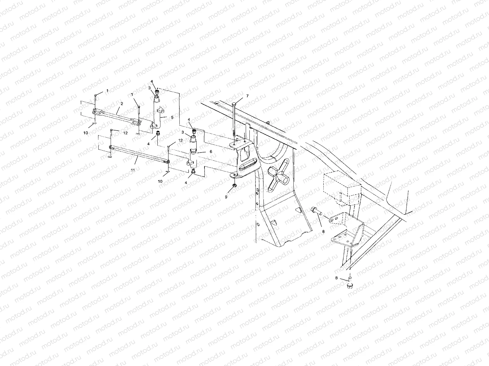 FRAME MOUNTING - A00CH46CA (4954785478B014) | FRAME MOUNTING - A00CH46CA (4954785478B014)