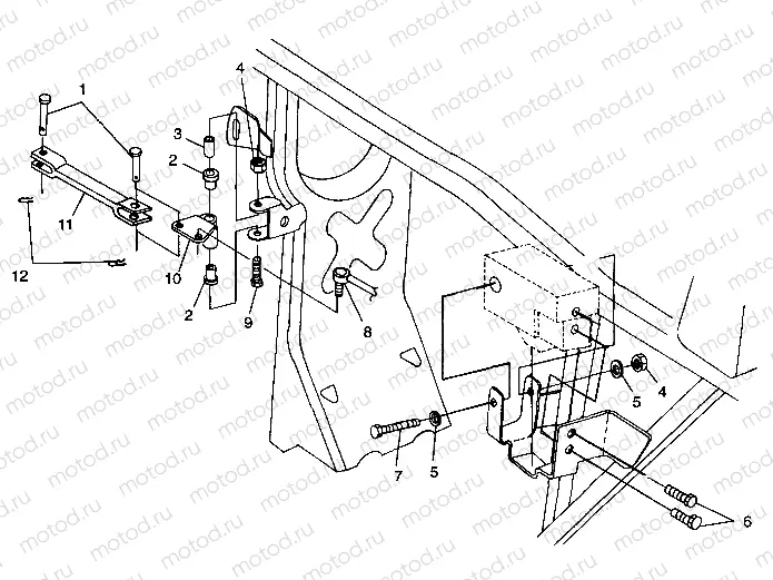 FRAME MOUNTING - A99CH50AC (4952455245c002) | FRAME MOUNTING - A99CH50AC (4952455245c002)