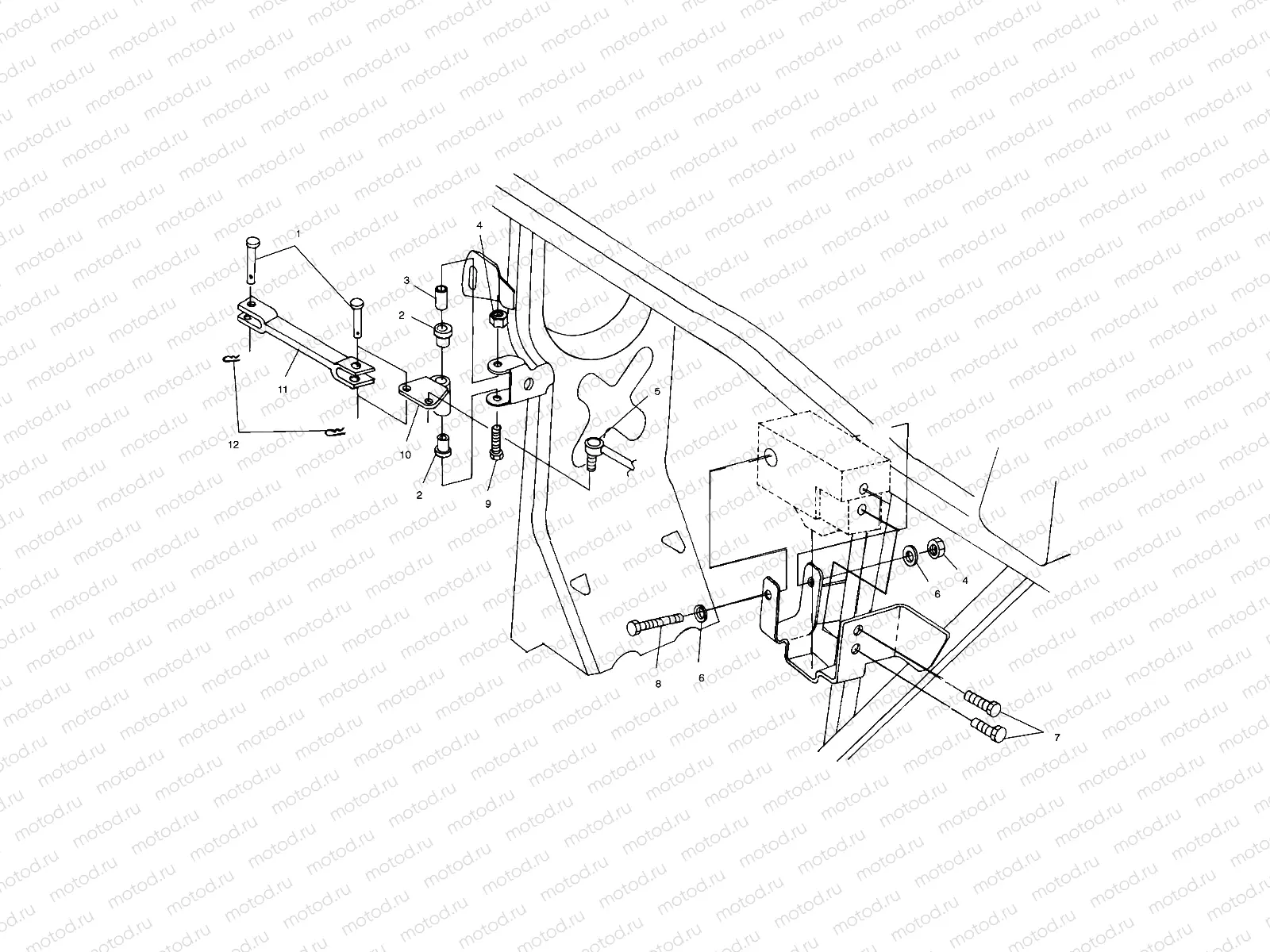 FRAME MOUNTING - A99CH50EB (4949114911c002) | FRAME MOUNTING - A99CH50EB (4949114911c002)