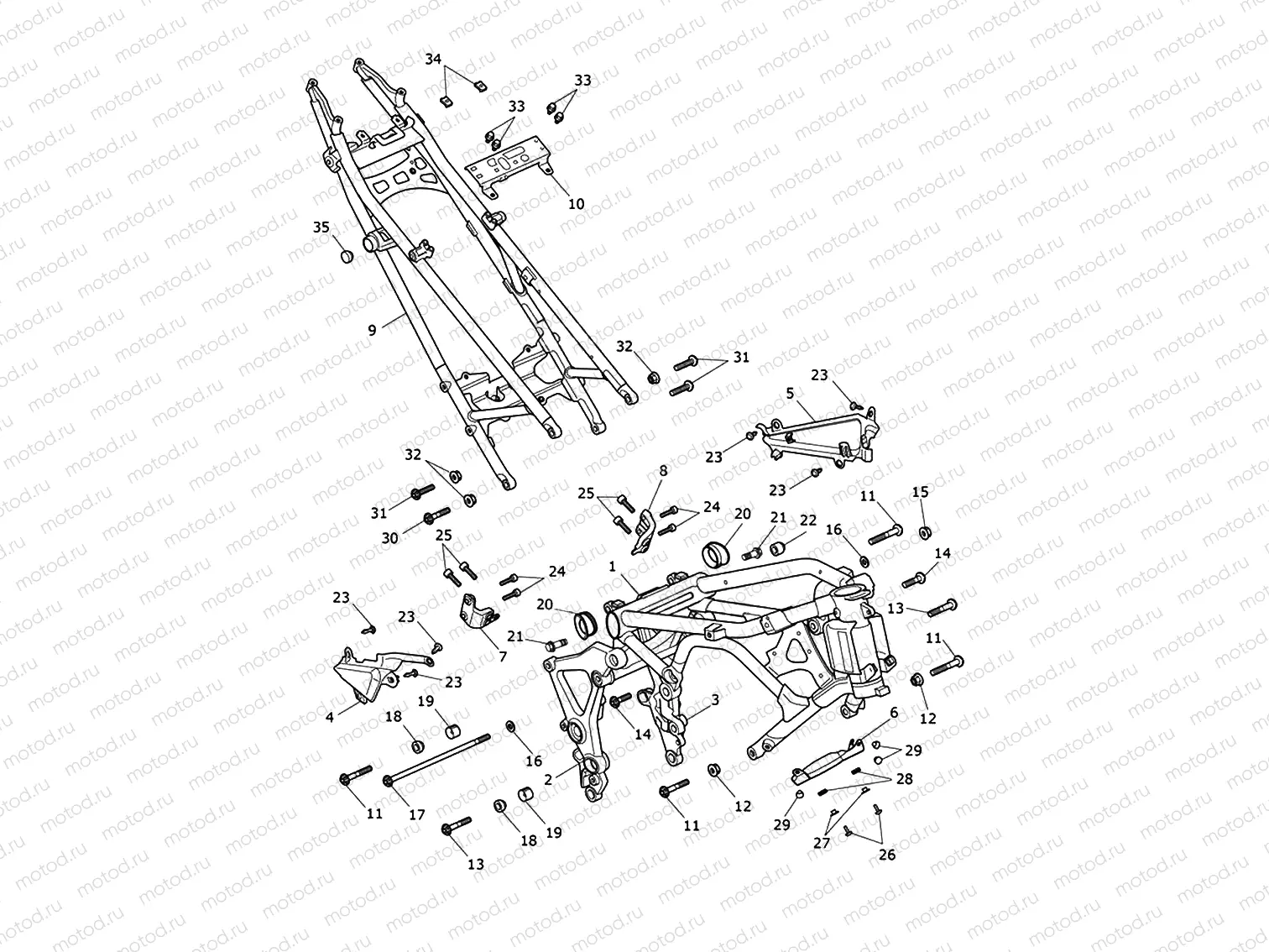 Frame & Rear Subframe