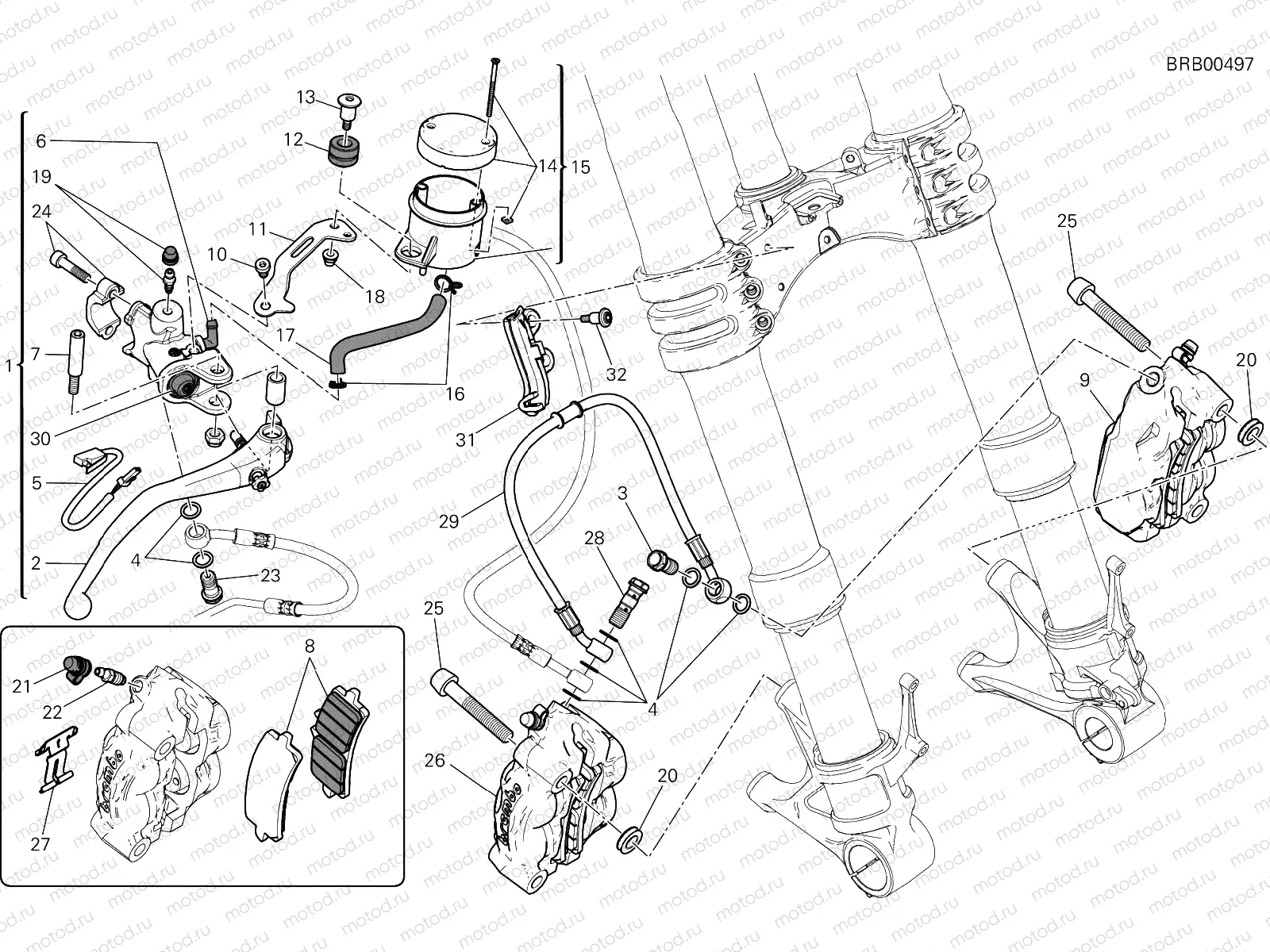 FRENO ANTERIORE [MOD:1299R FE]