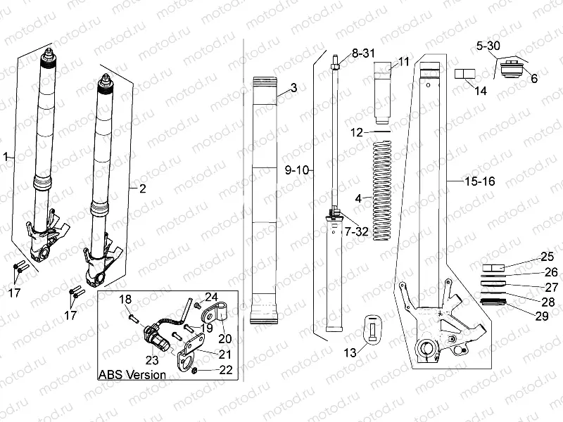 Fron fork II