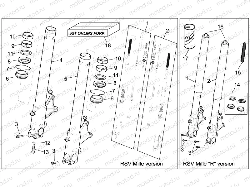 Fron fork II