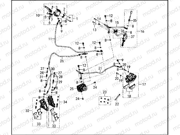 FRONT_AND_REAR_BRAKE_ASSEMBLY