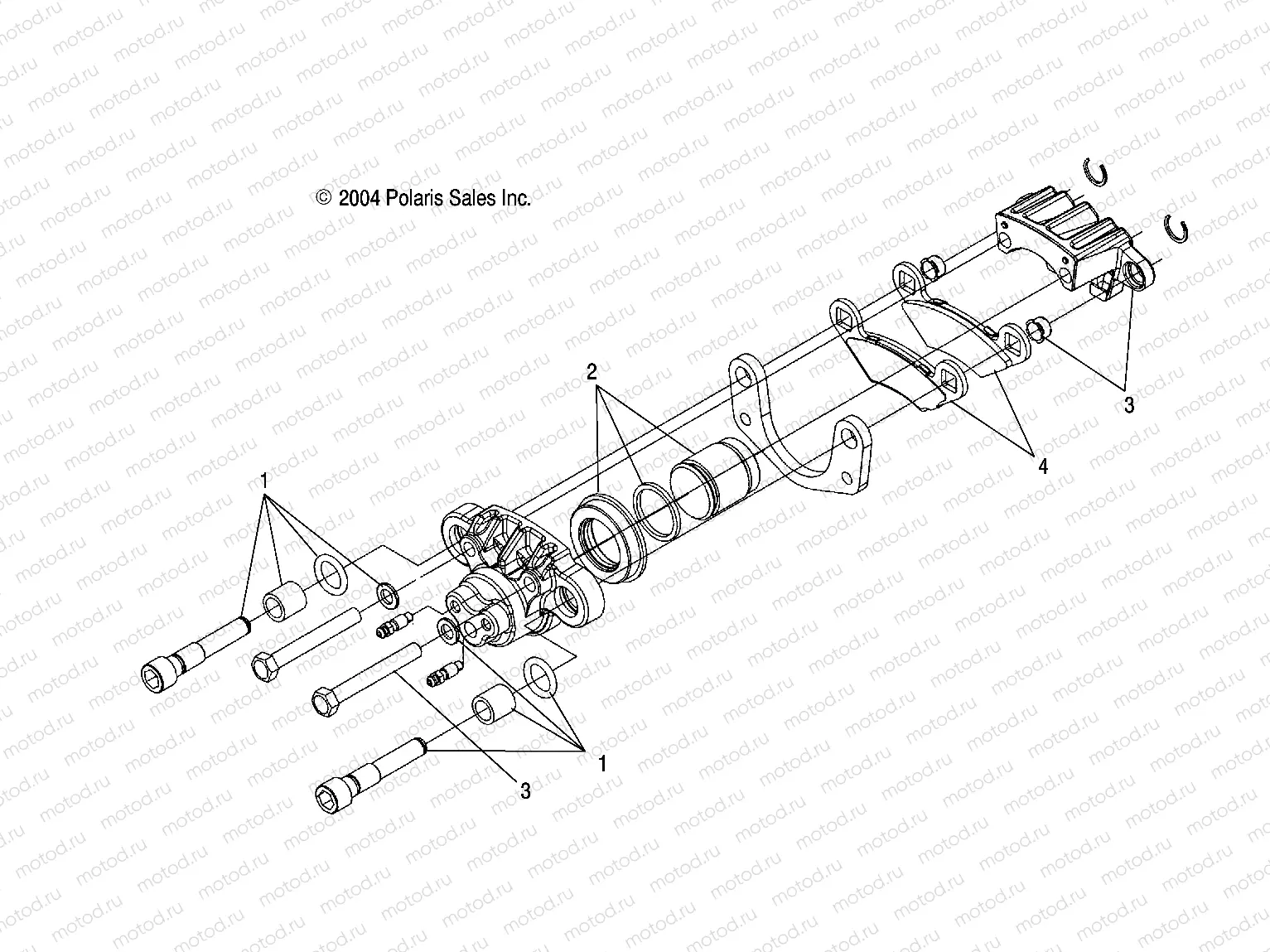 FRONT and REAR CALIPERS - A05GJ50AA/AB/AC (4995119511B10) | FRONT and REAR CALIPERS - A05GJ50AA/AB/AC (4995119511B10)