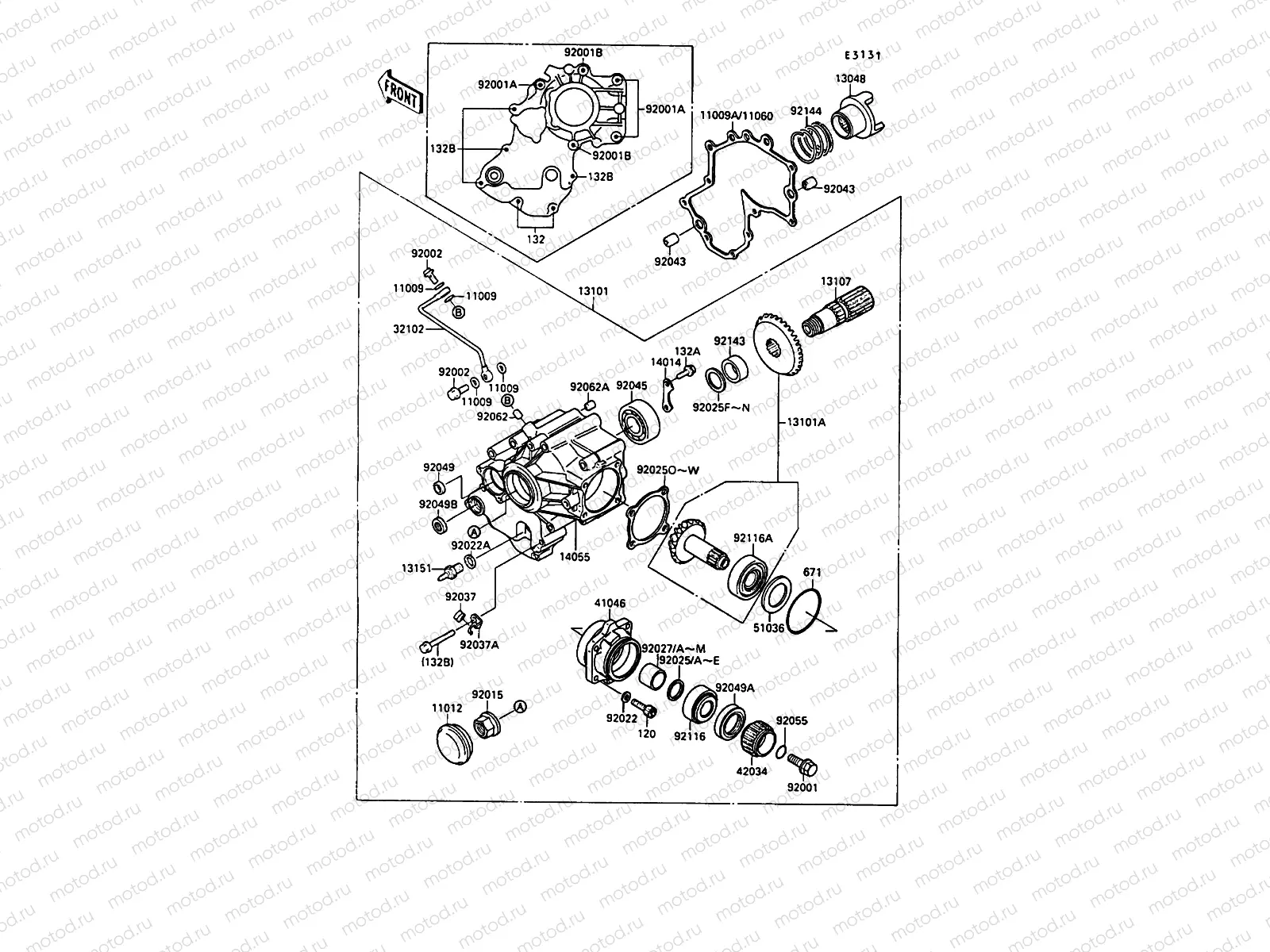 Front Bevel Gear