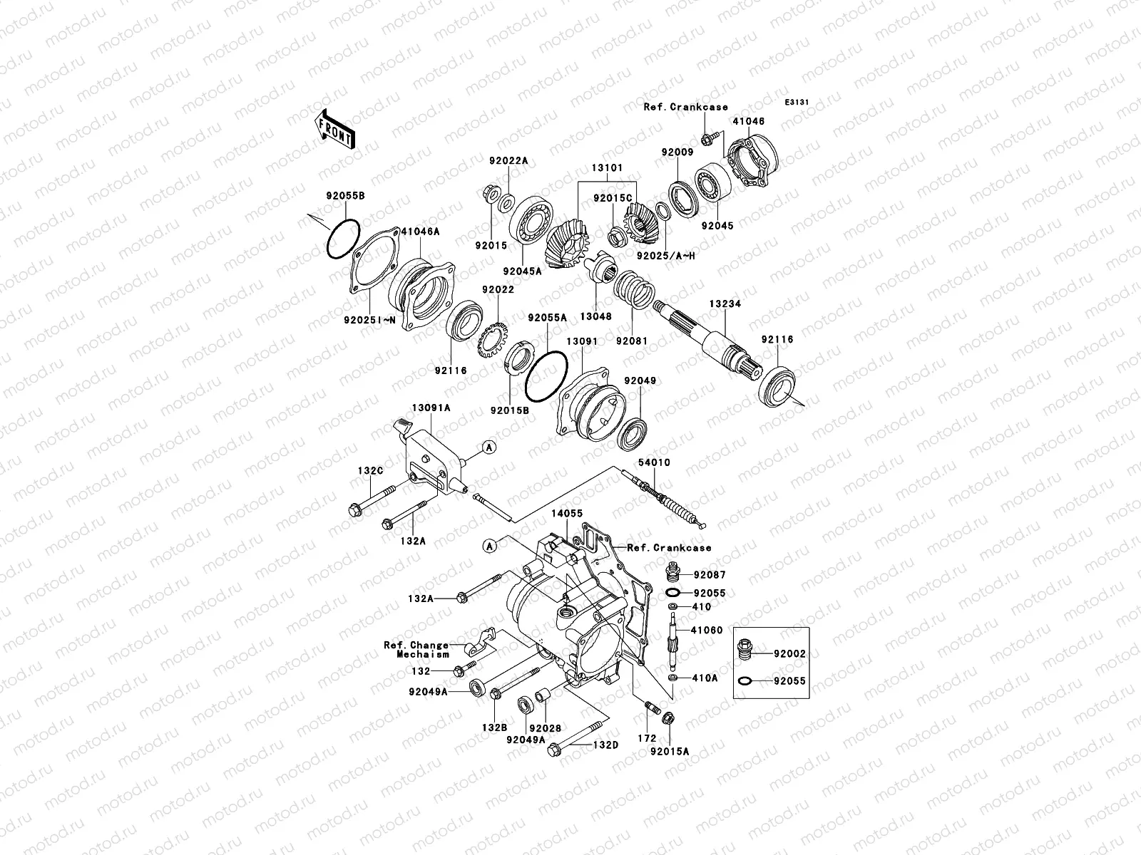 Front Bevel Gear