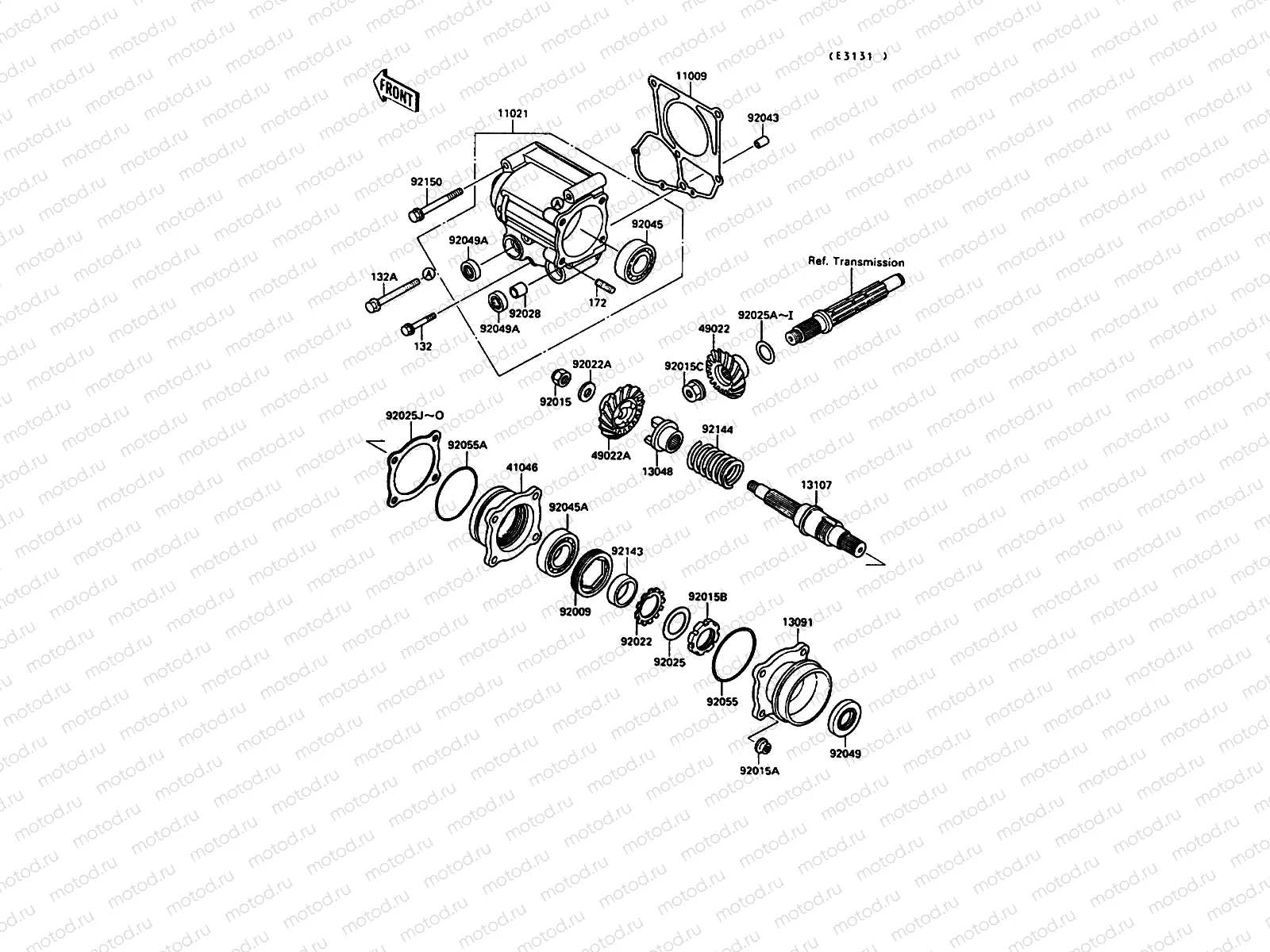 Front Bevel Gear