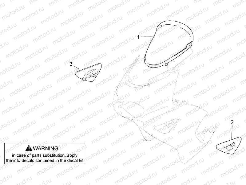 Front body - Front fairing