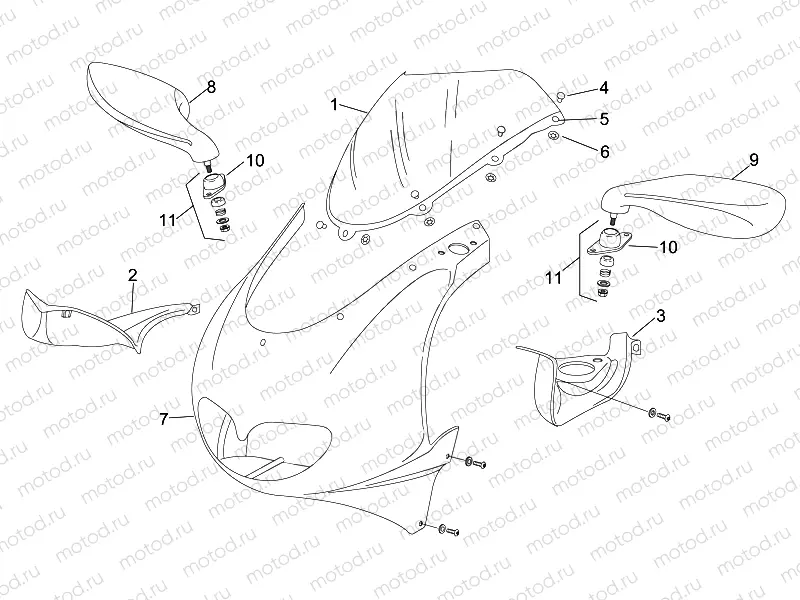 Front body I